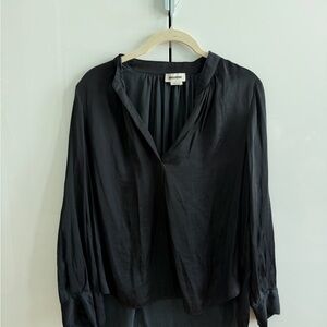 Zadig & Voltaire Black Silk Blouse